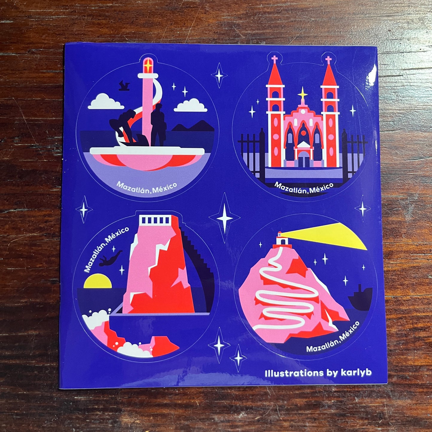 Pack Stickers Monumentos Mazatlecos