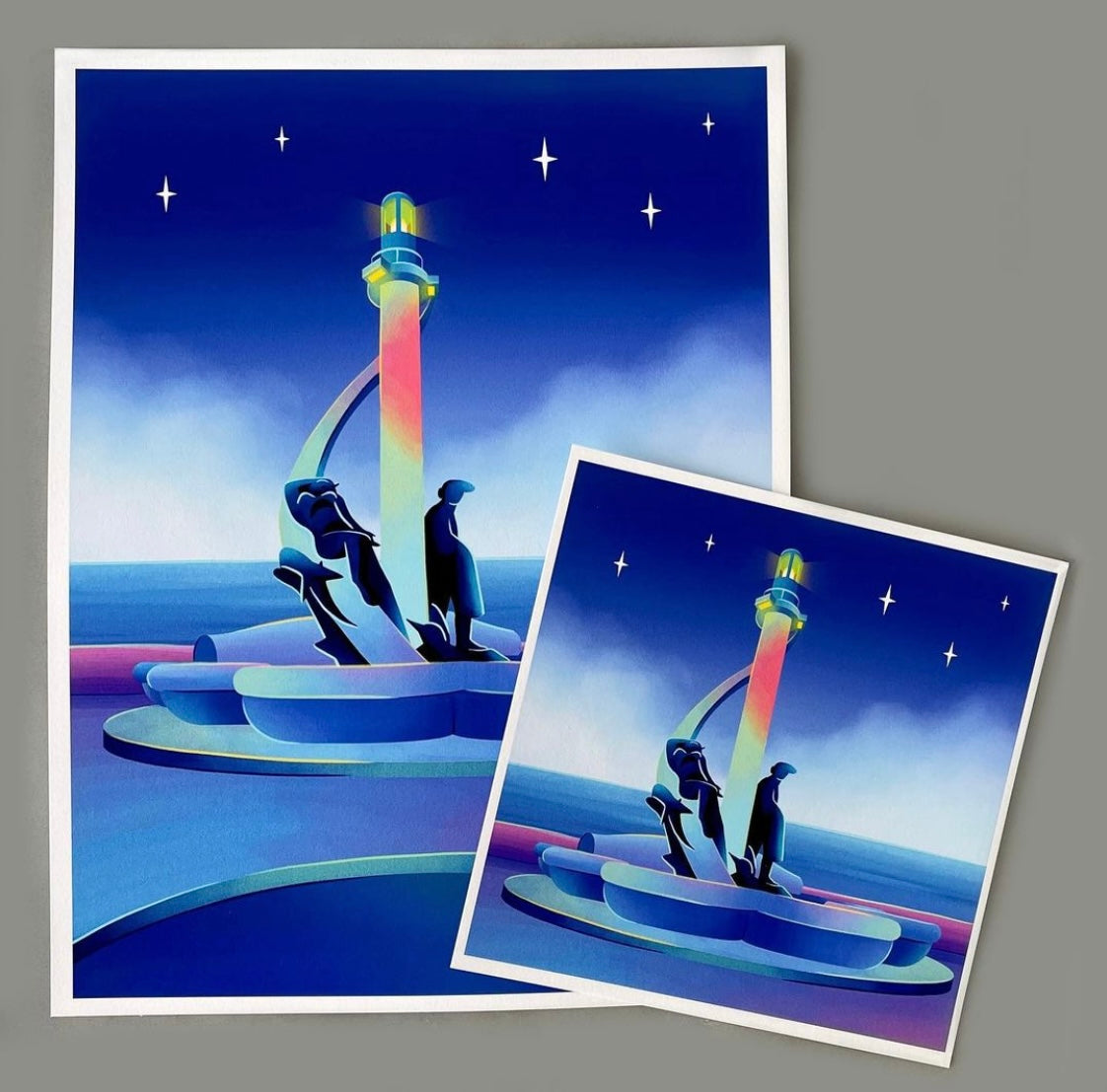 Print Monumento al Pescador