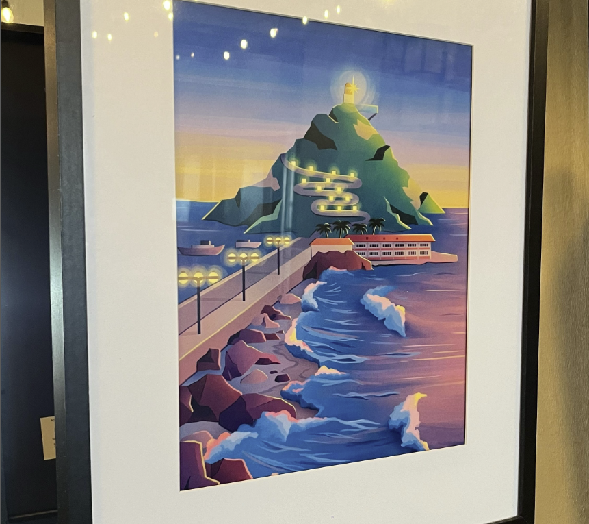 Print Camino al Faro